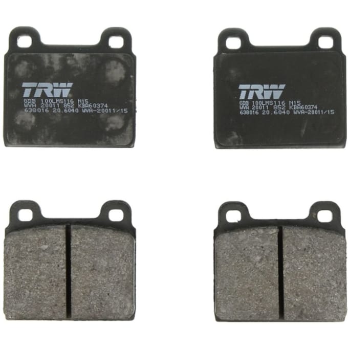 Remblokset TRW GDB100, voor