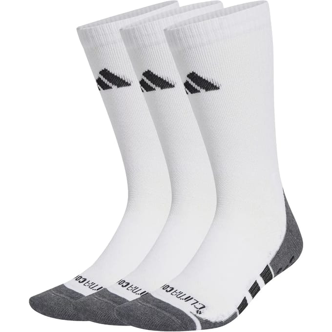 adidas Performance Performance Grip CLIMACOOL Gevoerde Sokken 3 Paar - Unisex - Wit- 46-48