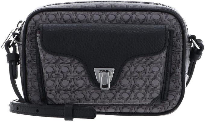 COCCINELLE Schoudertas Beat Coat Mono Handbag Multi Noir / Noir Zwart