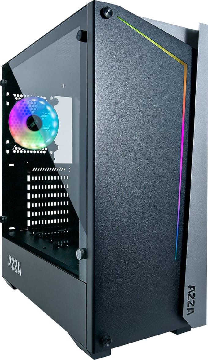ScreenON - Black Chronicle - Ryzen 5 - 500GB M.2 SSD - Radeon Vega 7 - GamePC