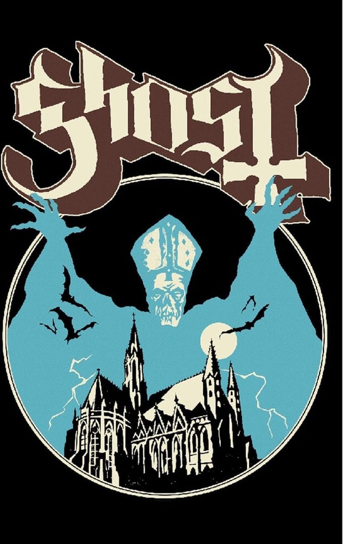 Ghost - Opus Eponymous Textiel Poster - Multicolours
