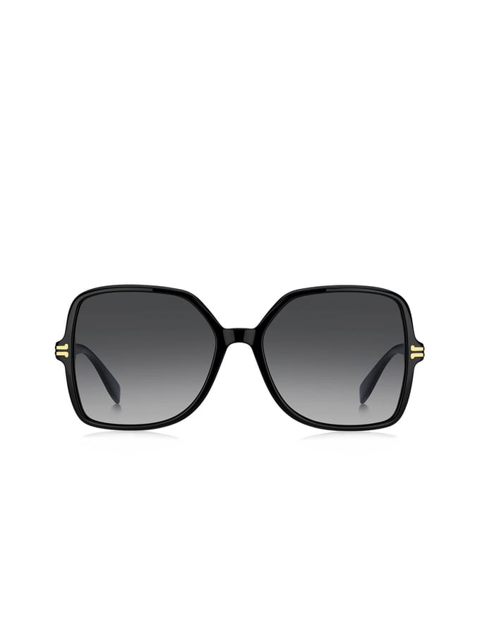 Marc Jacobs MJ 1105/S 807 9O glanzend zwart donkergrijs gradiÃ«nt zonnebril