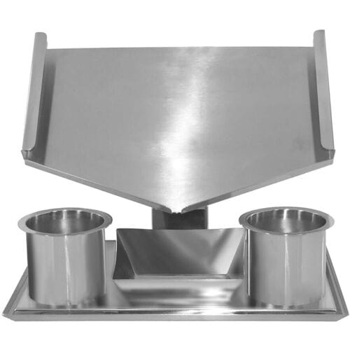 GGM Gastro Honigspender mit Wabenhalter - Chrom Zilver