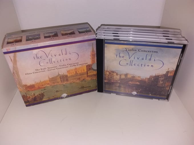 CD set 'The Vivaldi Collection' Antonio Vivaldi (1678-1741) 5 cd set