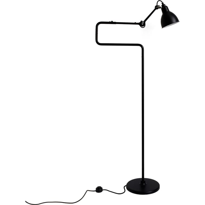 DCWéditions - LAMPE GRAS N°411 vloerlamp - zwart - rond