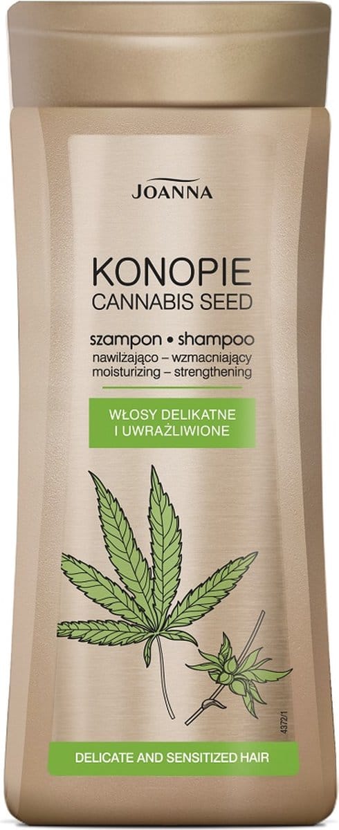 Joanna - Hemp Moisturizing And Strengthening Shampoo For Delicate And Sensitive Hair 200Ml