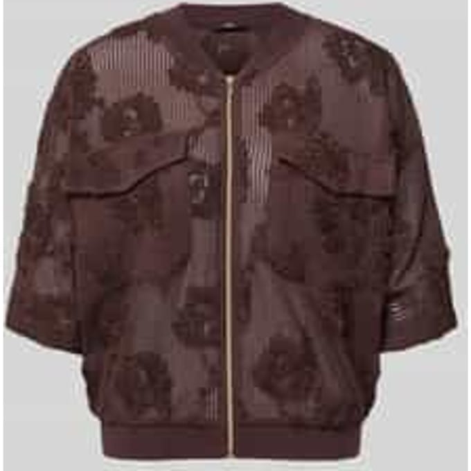 Blouson met borstzakken en applicaties