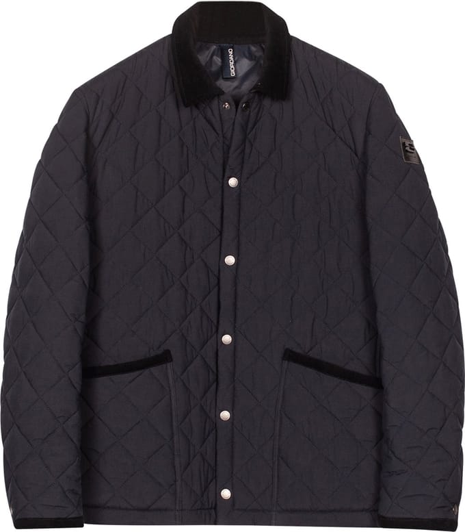 Giordano – Palermo – Heren - Korte Tussenjas - licht gewatteerd jack - Navy – 522655-60