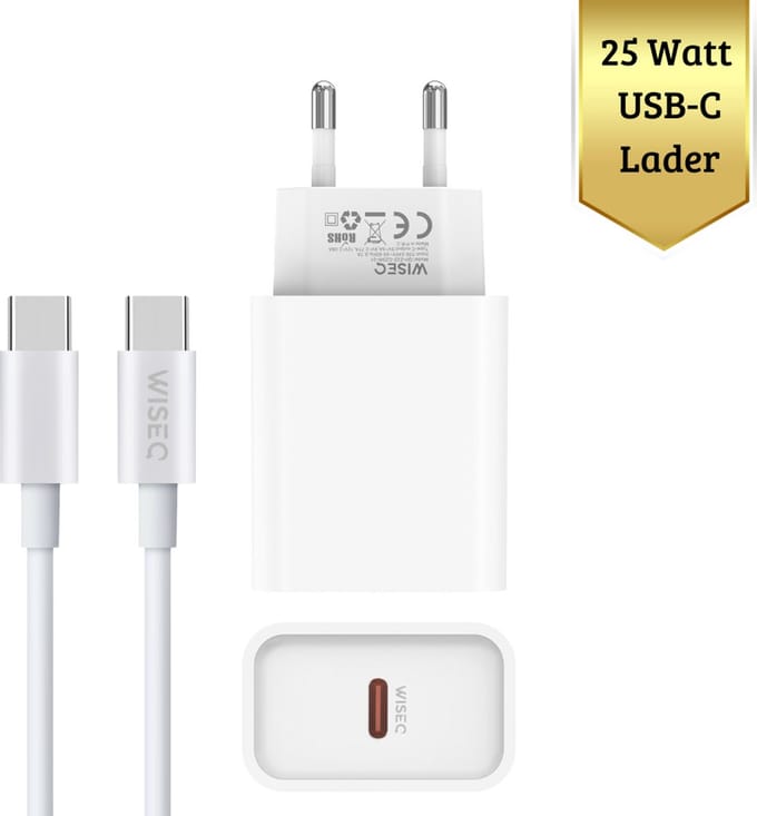 USB C Snellader met 3 Meter USB-C naar USB-C Kabel – Geschikt voor Apple iPhone 17 / iPhone 16 / iPhone 15