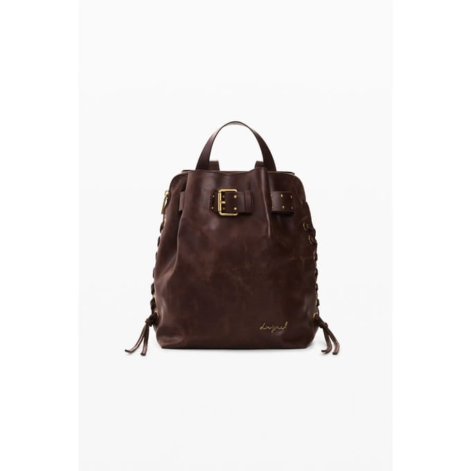 Desigual vrijetijdsrugzak rugzak Galaxy Luena Backpack Brown donkerbruin