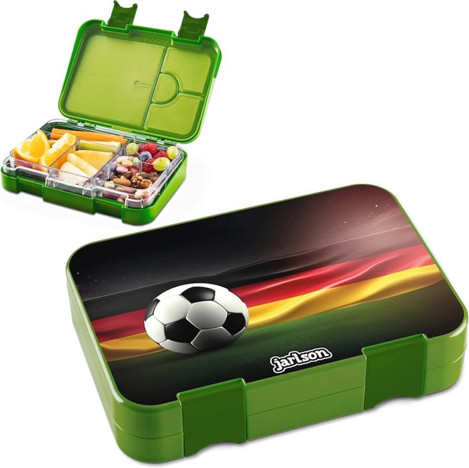 Lunchbox voor Kinderen met Vakken - Lekvrije Bento Box voor School