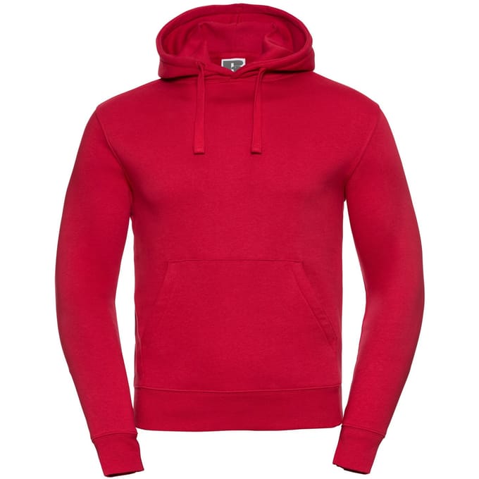 Russell Heren Authentieke Hoodie (Klassiek rood)