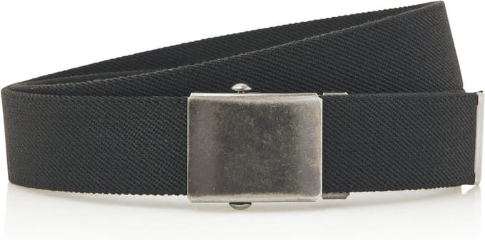 Timbelt Koppelriem Stretch Zwart