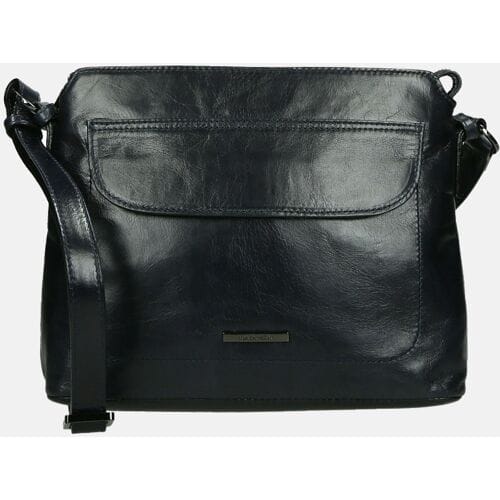 Claudio Ferrici Dames Schoudertas / Crossbody tas - Pelle Vecchia - Blauw