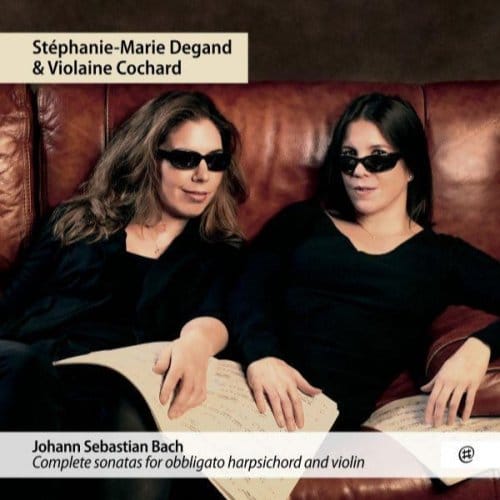 Stéphanie-Marie Degand & Violaine Cochard - J.S. BAch: Complete Sonatas For Obbligato Harp And Violin (2 CD)