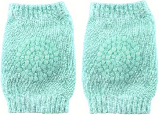 DW4Trading Baby Kniebeschermers Mintgroen - 1 Paar - Anti Slip - One Size