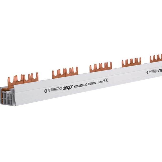 Hager Quickbusbar Kamrail - KDN480B