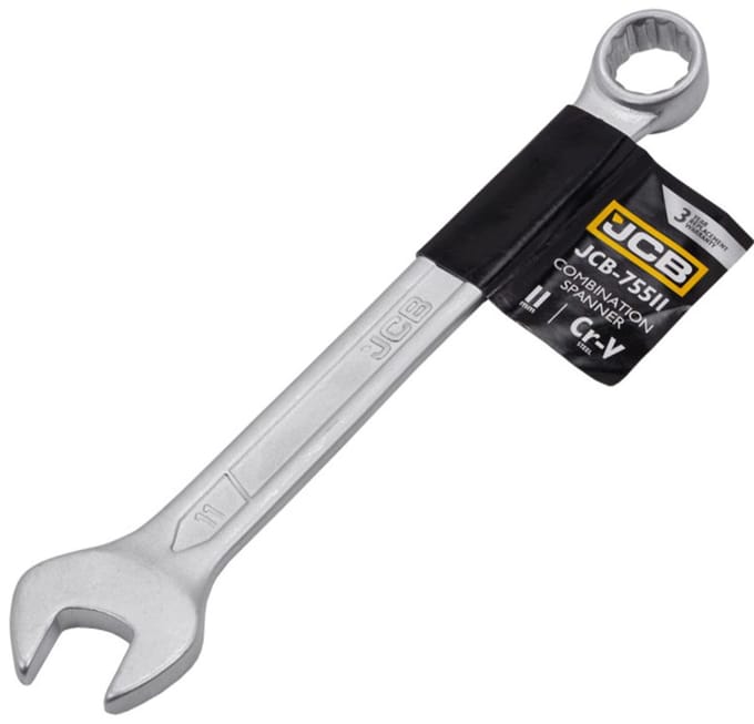JCB JCB-75511 Serie - Ringsteeksleutel - 11mm - Staal Cr-V - Satijnafwerking