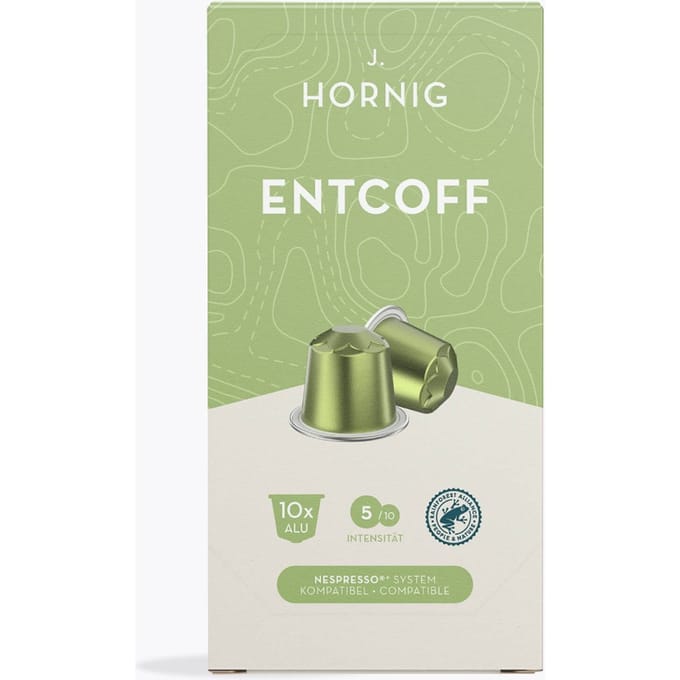 J. Hornig Entcoff 10 capsules Nespresso®-compatibel