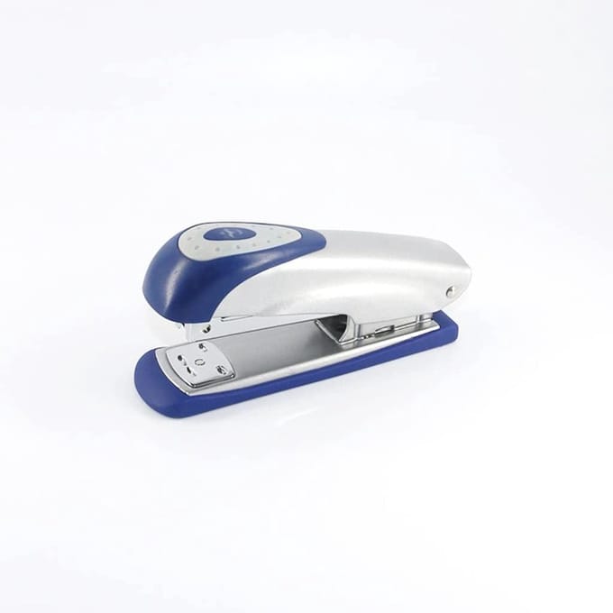 Nietmachine - Kantoornietmachine Bureau - Documenten Binden - Arbeidsbesparend Ontwerp - 25 Pagina's - Blauw