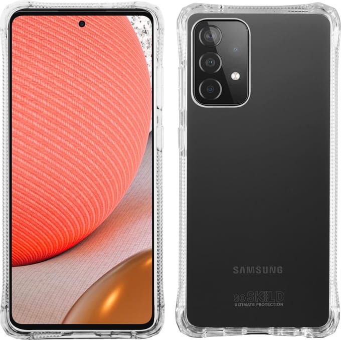 SoSkild Samsung Galaxy A72 Absorb 2.0 Impact Hoesje - Transparant