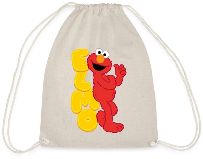 Sesamstraat Elmo Portret Gymtas
