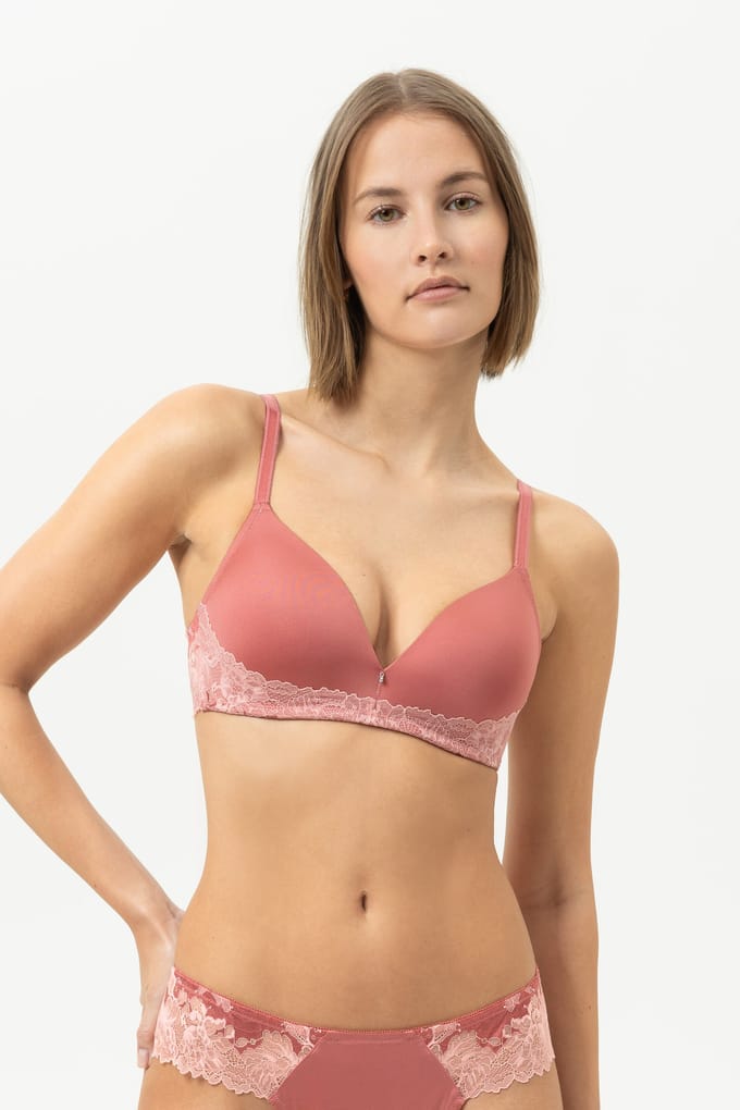 Bi-stretch beha, beugelloos Serie Luxurious Dawn Blush