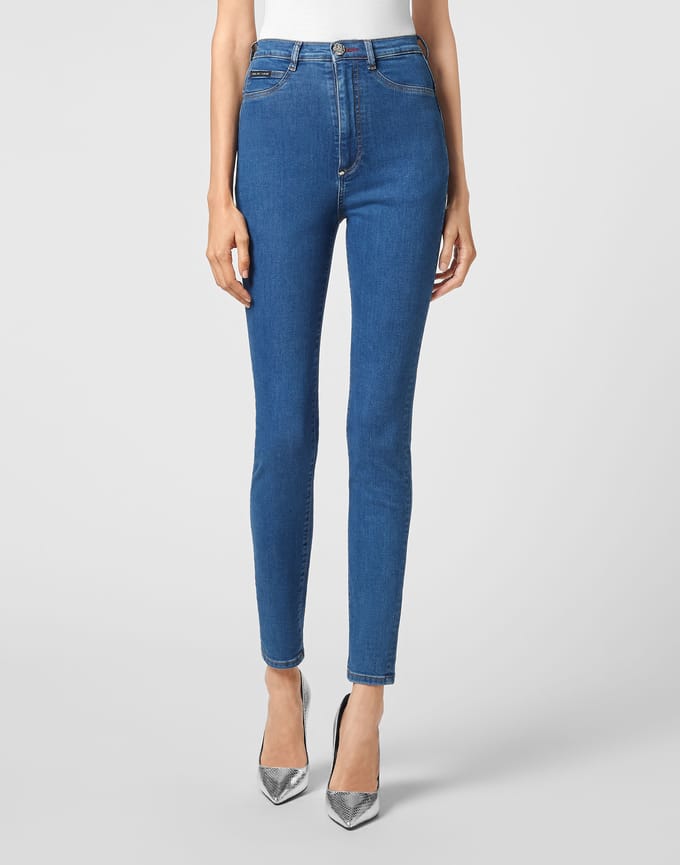 Super Hoge Taille Jegging Iconic Plein