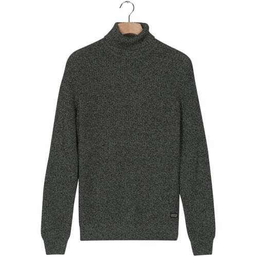 Baileys Trui Rollneck Mouliné Rib Structure Navy / male
