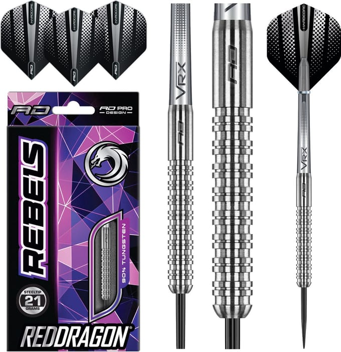 Red Dragon Rebel V1 90% - Dartpijlen