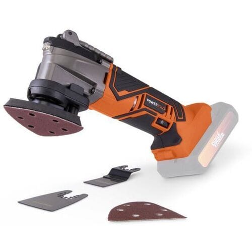 POWERPLUS Dual Power POWDP4060 20V Draadloze Oscillerende Multitool met 6 Snelheidsinstellingen