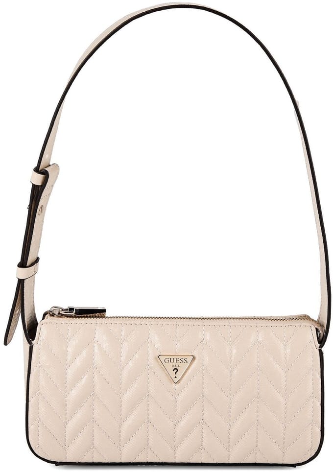 GUESS schoudertas Stacey Mini Shoulder Bag Light Beige