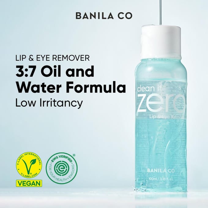 BANILA CO Clean It Zero Lip En Oog Make-up Remover 100ml ORIGINELE WINKEL white