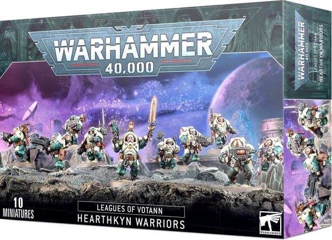 Figurine Ligues de Votann Games Workshop Warhammer 40k Guerriers Atrekogs