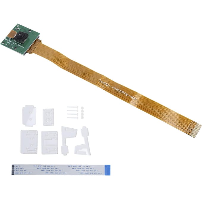 pour Raspberry Pi 3 Kit Caméra Module Caméra Support Câble 15cm pour Zero 1.3 Zero W