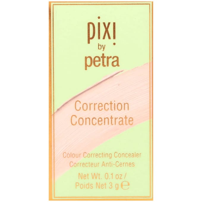 Pixi Beauty, correction concentrate, color correcting concealer, brightening peach, 3 g (0.1 oz) beige