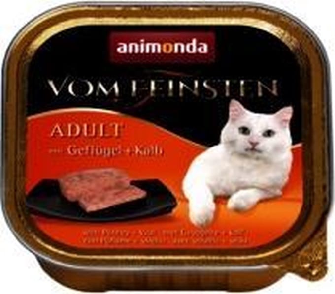 Animonda Vom Feinsten - Katten natvoer - 32x100g - Drie smaak - Taurine