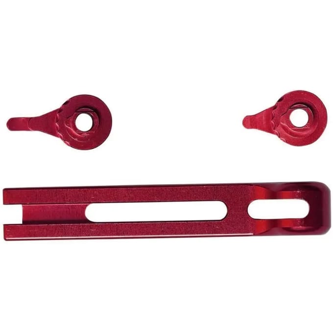 Motorfiets remhendel kit, 2 verlengstukken + 4 actuators Racing Technology Folder
