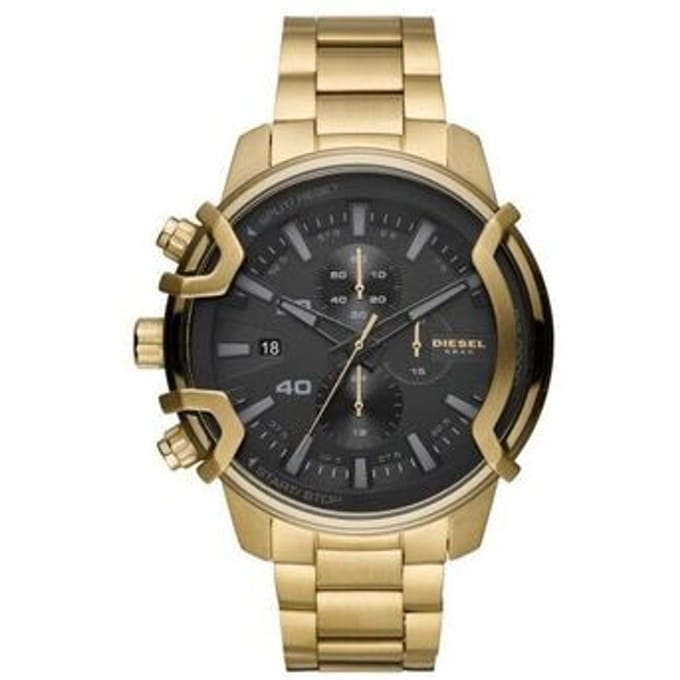 Diesel Griffed DZ4522 Herenhorloge 48mm - Goudkleurig