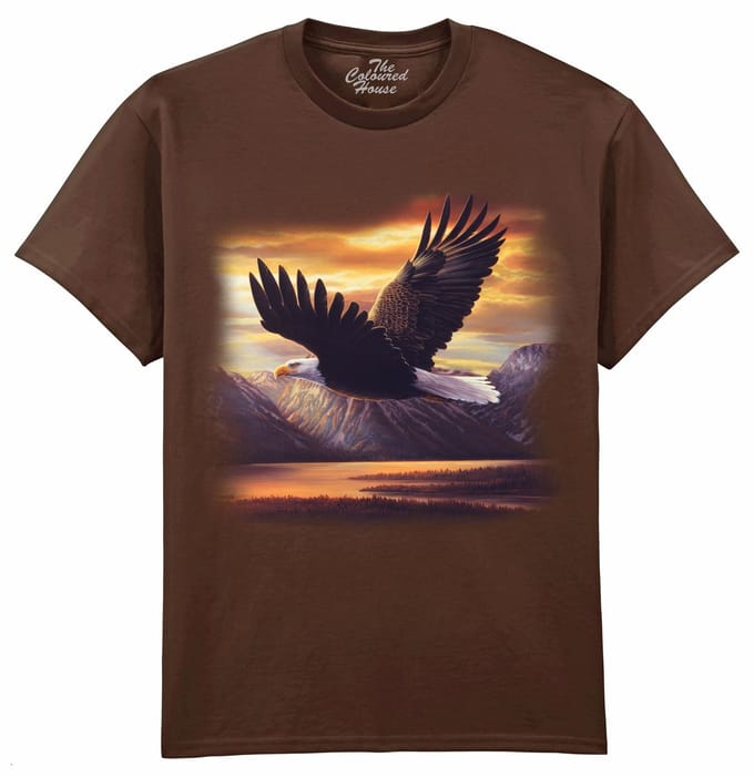 Adelaar Sacred Vigil - Bald Eagle The Coloured House T-shirt M