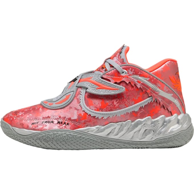 Puma MB.05 Sneakers Heren - Zilver - Maat 44.5 - Mesh/Synthetisch