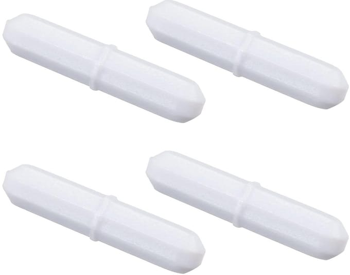 Magneetroerders - Mixer Roerstaaf - Laboratorium Werk - PTFE-coating - 40 mm - Wit