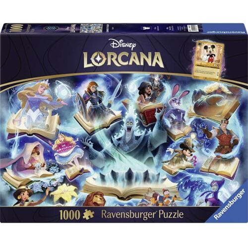Ravensburger Disney Lorcana Jigsaw Puzzle Glimmers of the Realm: Sapphire (1000 pieces) Puzzles