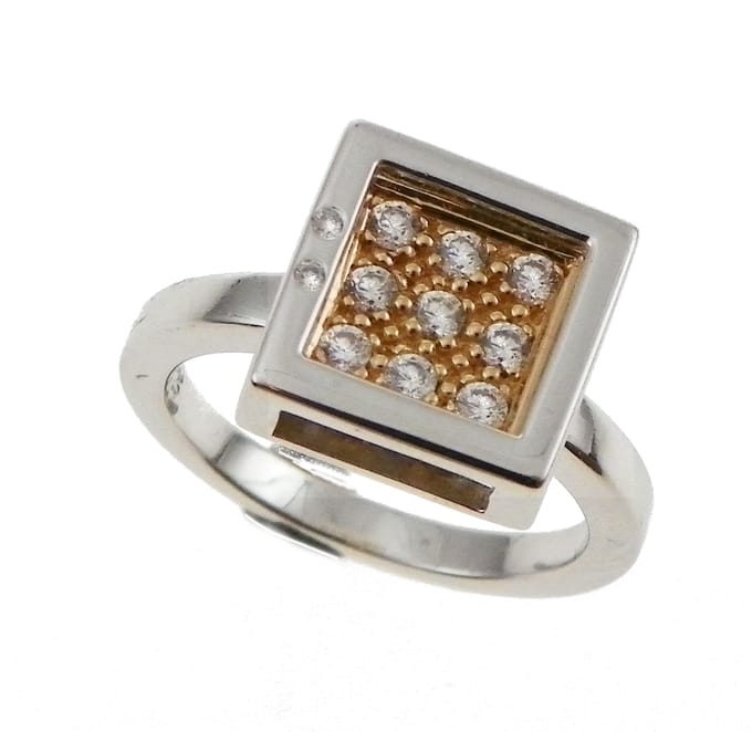 Orphelia Dames 925 Sterling Zilveren Ring - Zilver ZR-3366