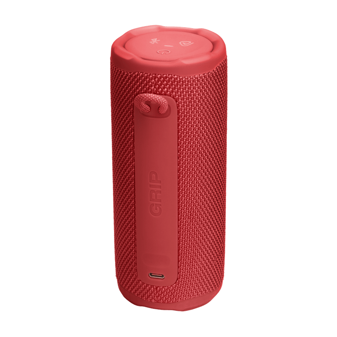 JBL Grip - Draagbare Bluetooth Speaker - Draadloze Muziek Box - 14 uur - Waterdicht - IP68 - Rood