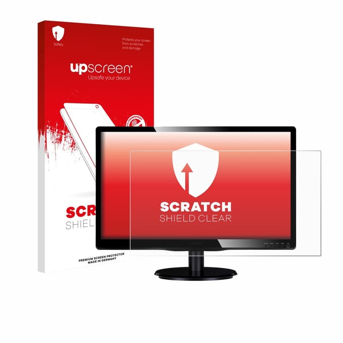 upscreen - Screenprotector voor Philips 200V4QSBR/00 - Folie Beschermfolie transparant