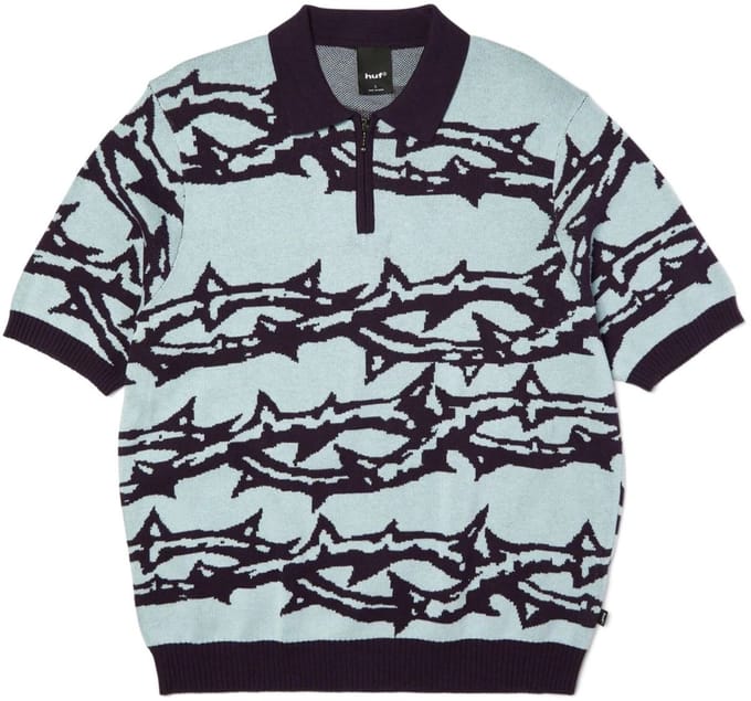 HUF Motion Soccer Casual sweater heren Blauw M