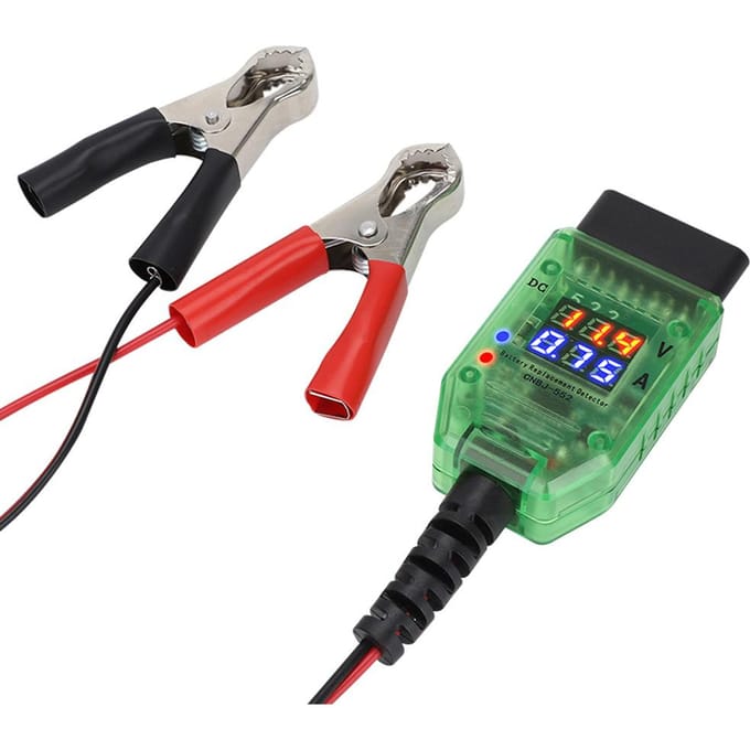 12 V Auto OnBoard Diagnostics Tester Automotive Batterijvervangingstool Autocomputers ECU-geheugen veelkleurig