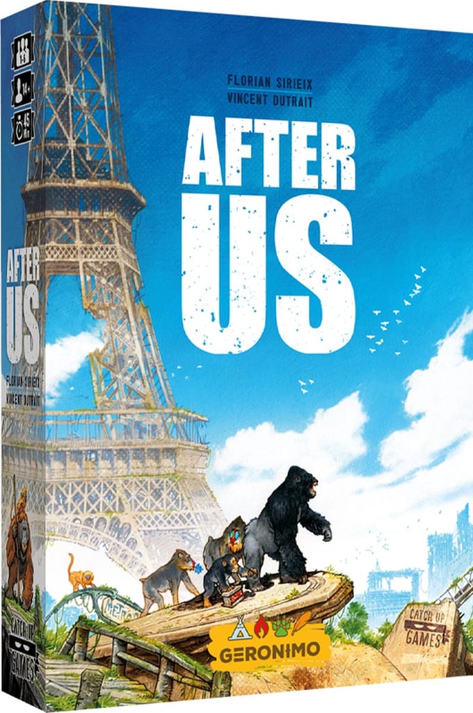 AFTER US - Geronimo Games - Bordspel - Behendigheidsspel - 1-6 Spelers - Geschikt vanaf 14 Jaar