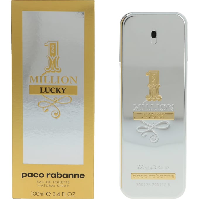Paco Rabanne 1 Million Lucky 100 ml Eau de Toilette - Herenparfum
